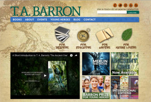 TA Barron Web Site