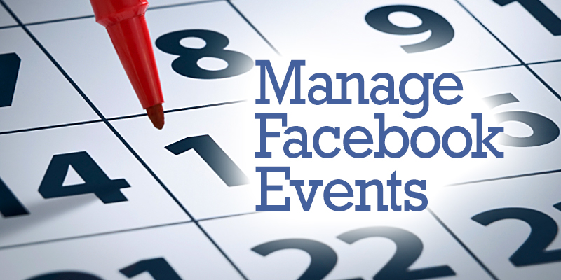How To Manage Facebook Events