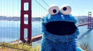 Cookie Monster San Francisco PBS Annual Meeting