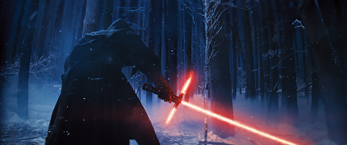 Kylo Ren Lightsaber - Star Wars: The Force Awakens