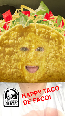 Snapchat Taco Bell Lens