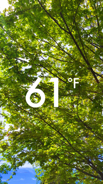 Snapchat - Weather Example