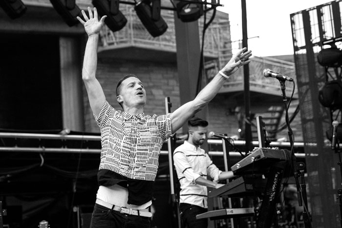 Mutemath concert photos from Red Rocks, Colorado