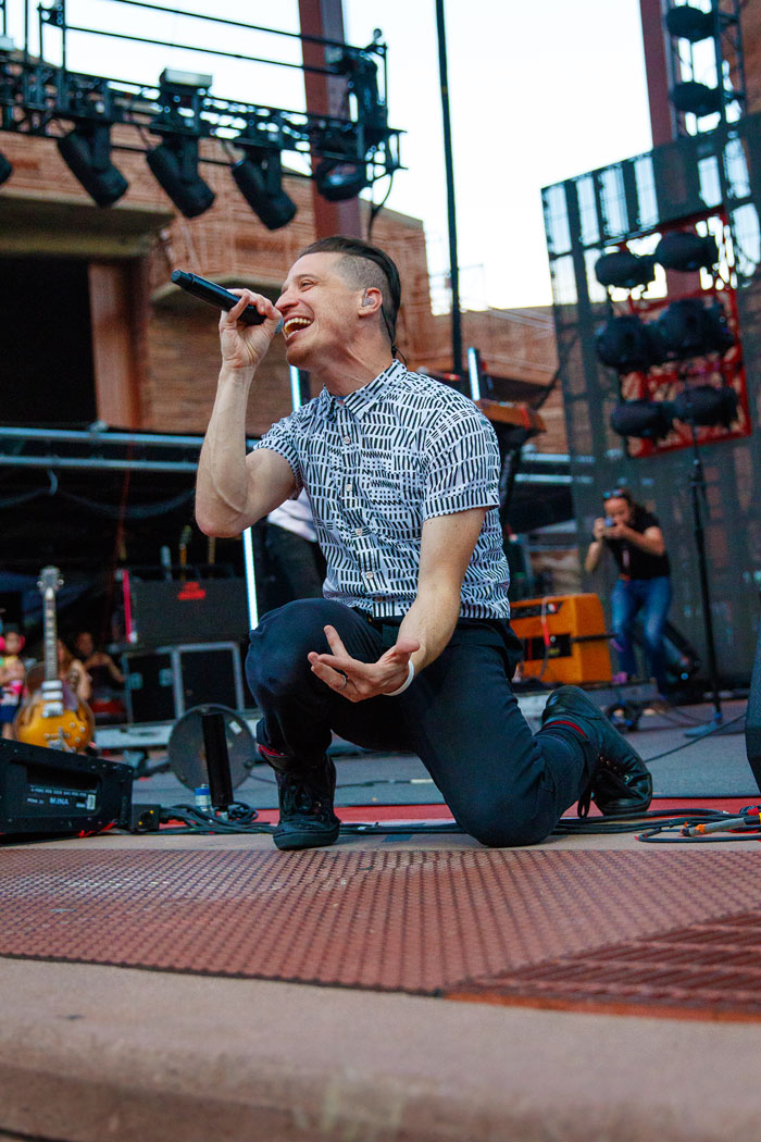 Mutemath concert photos from Red Rocks, Colorado