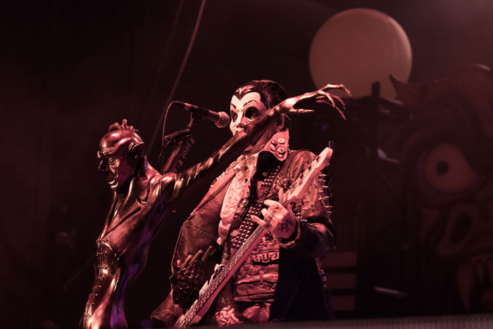 Rob Zombie performs with Korn in Denver at Fiddler's Green Ampitheatre, 2016