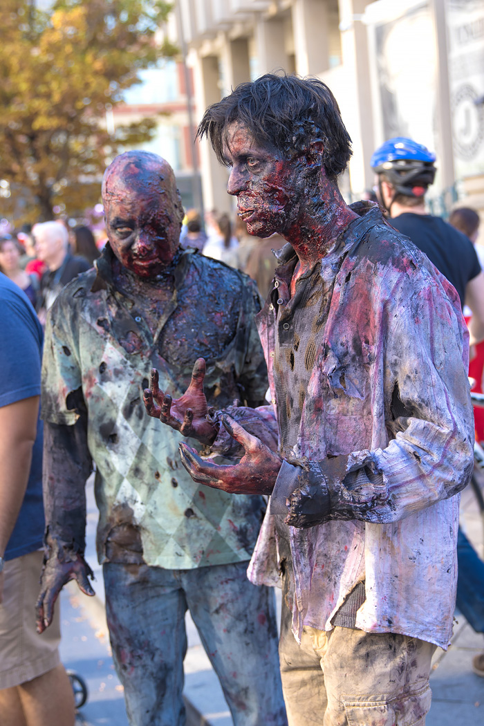 Denver Zombie Crawl 2016 - Halloween Fun on 16th Street Mall