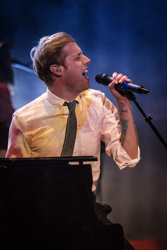 Andrew McMahon at Red Rocks with Bastille for Jeep on the Rocks 2016