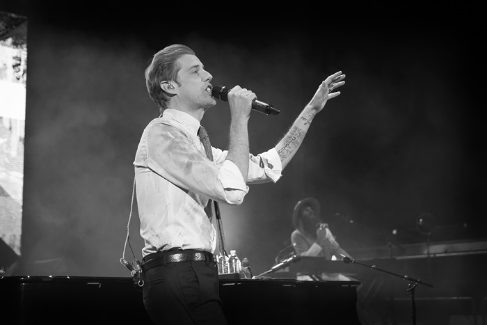 Andrew McMahon at Red Rocks with Bastille for Jeep on the Rocks 2016