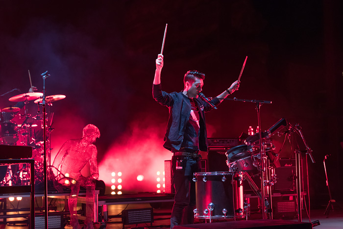 Bastille performs at Red Rocks with Andrew McMahon for Jeep on the Rocks 2016