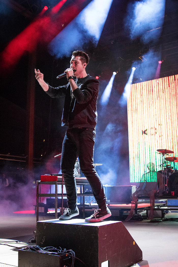 Bastille performs at Red Rocks with Andrew McMahon for Jeep on the Rocks 2016