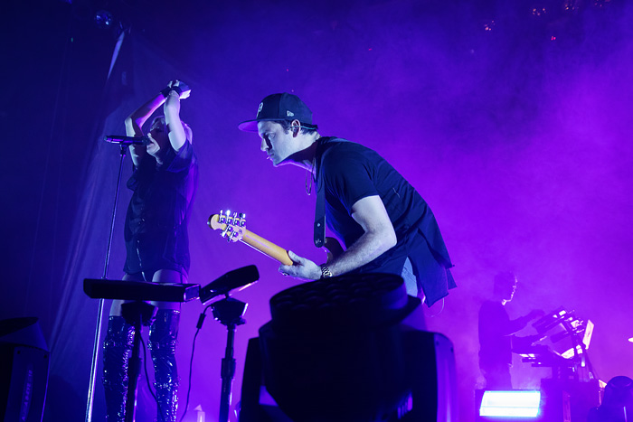 Phantogram concert photos from Fillmore in Denver 2016
