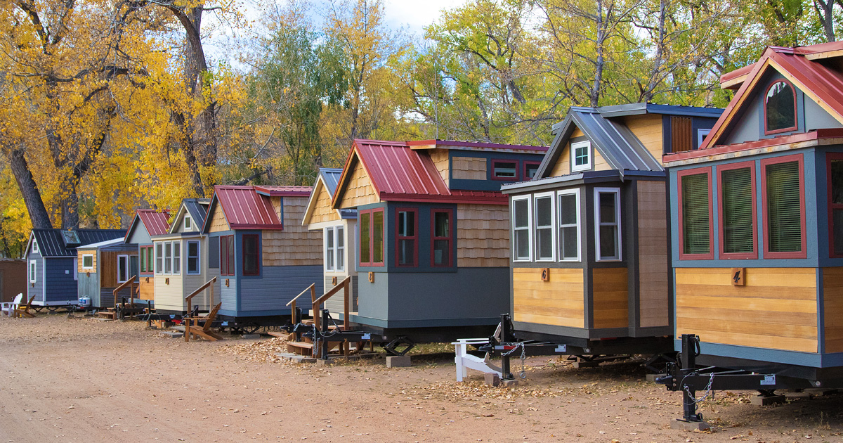 Visit Wee Casa in Lyons, Colorado for a Tiny Homes vacation!