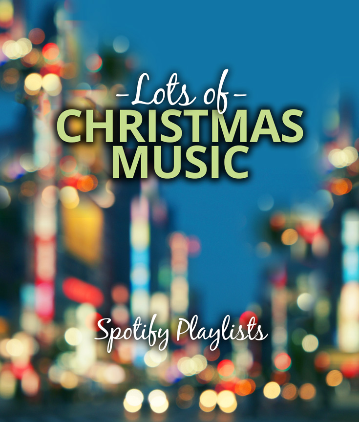Christmas Music Playlists: Indie, Rock, R&B and Chill. A different playlist for each mood.