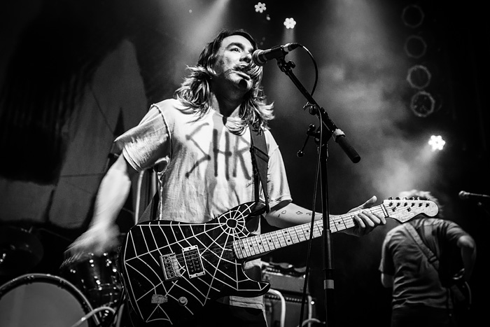 FIDLAR and SWMRS concert photos from Gothic Theatre in Denver, Colorado