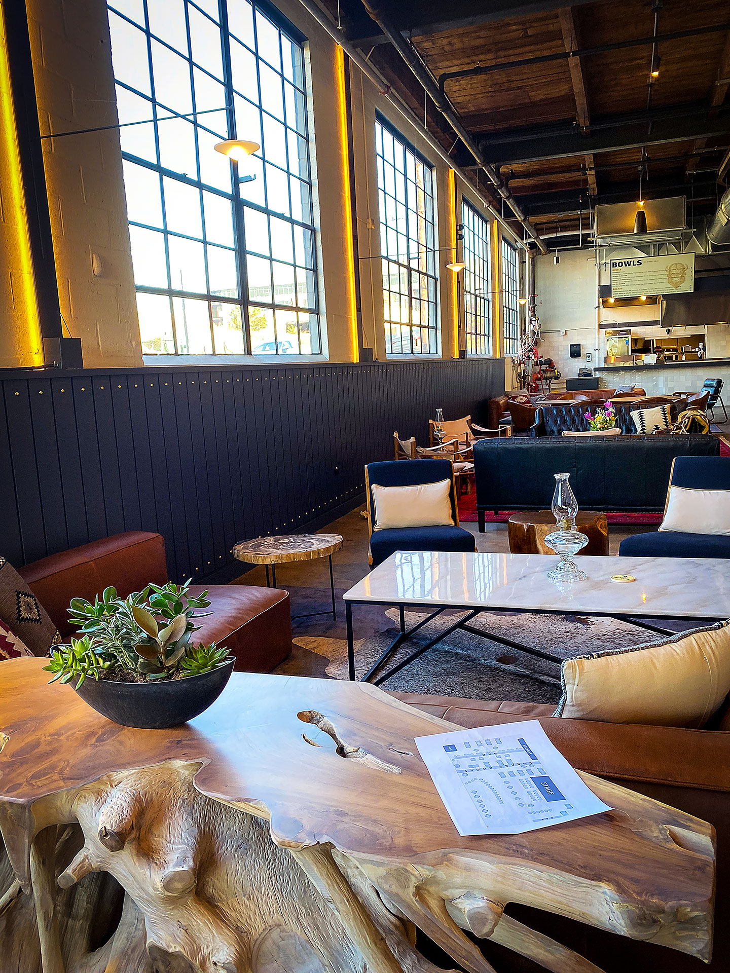 Number 38 Social Hall - Bar, Restaurant & Music Venue in RiNo, Denver - Focused on Colorado local - Mostly outdoor spaces with the feeling of après skiing all year long