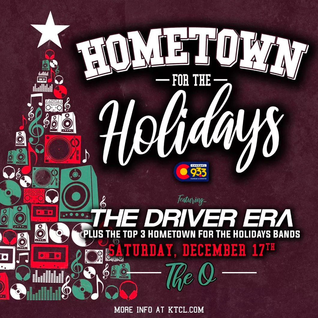 Hometown For The Holidays 2022 - Channel 93.3 HTFTH - Denver Music