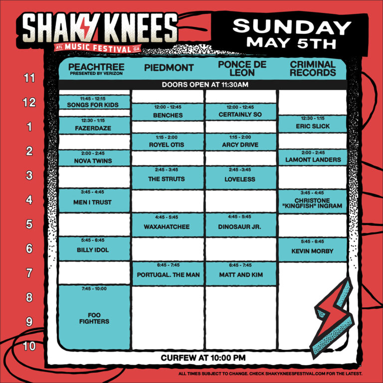Shaky Knees 2025 Vendor Application Form 