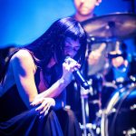 The Marías performing a dreamy evening set at Shaky Knees 2025 Day 1 – photo by Greeblehaus.com