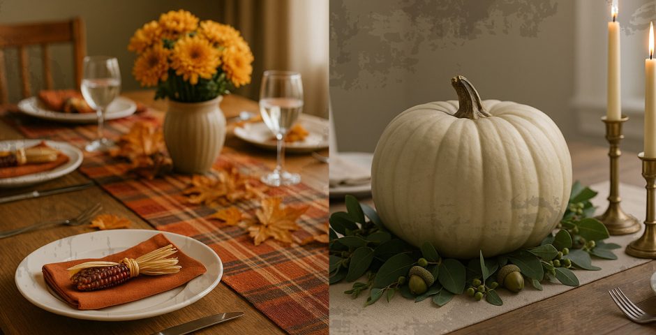 Thanksgiving DIY Tablescape Ideas - Easy Ideas for Your Thanksgiving Decorations