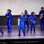 David Byrne performing live at Bellco Theatre Denver 2025