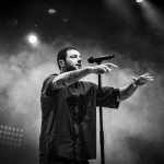 Jordan Benjamin of Grandson singing at Fillmore Denver