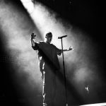 Grandson silhouette with dramatic lighting Fillmore Denver