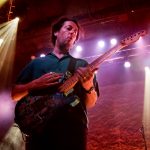 Matthew Murphy performing with The Wombats Denver