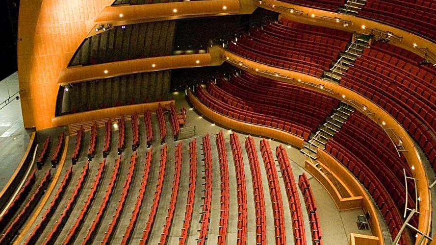 Ellie Caulkins Opera House at the Denver Performing Arts Complex in downtown Denver, Colorado