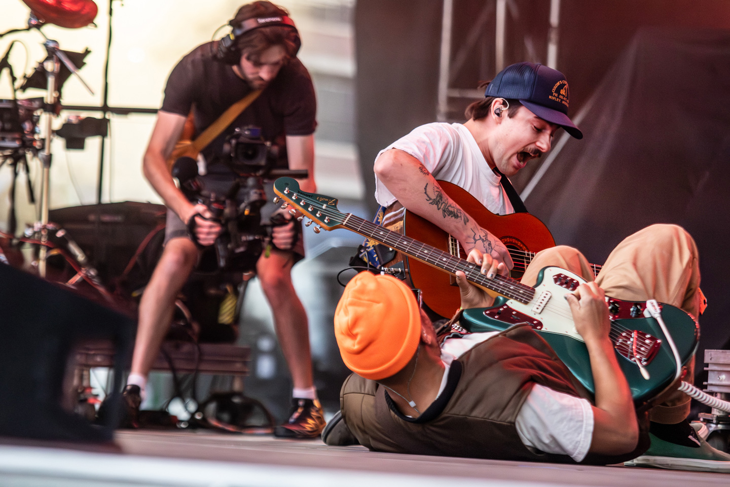 Griffin Washburn performs with Goth Babe during Outside Days 2026 in Denver.