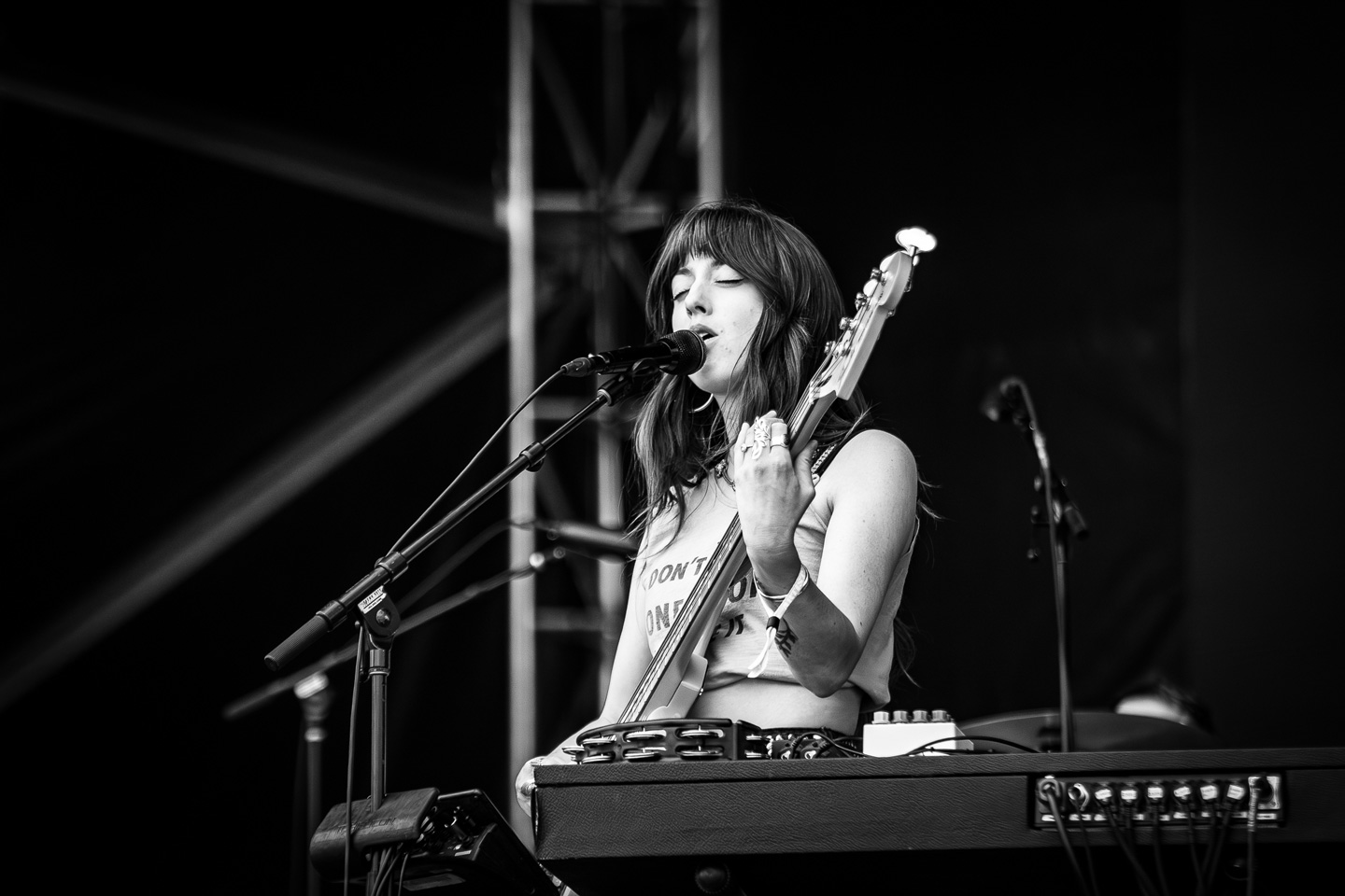 Emma Cole of Wildermiss performs during Day 1 of Outside Days 2026 in Denver.