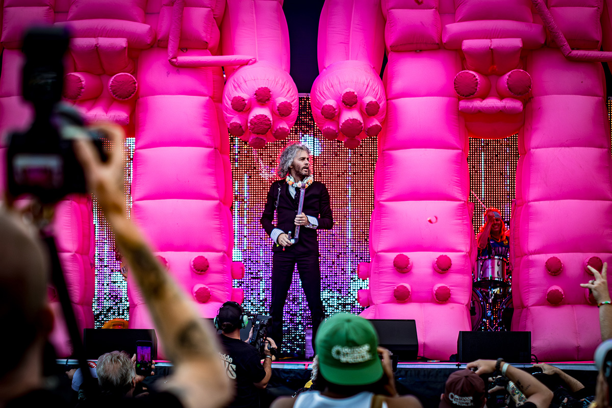 The Flaming Lips perform at Denver's Outside Days music festival 2026