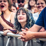 Outside Days 2026 Day 3 concert photos featuring N3ptune, Girl Tones, Grouplove, and Tash Sultana performing live in Denver.