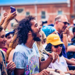 Outside Days 2026 Day 3 concert photos featuring N3ptune, Girl Tones, Grouplove, and Tash Sultana performing live in Denver.