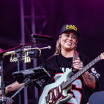 Outside Days 2026 Day 3 concert photos featuring N3ptune, Girl Tones, Grouplove, and Tash Sultana performing live in Denver.