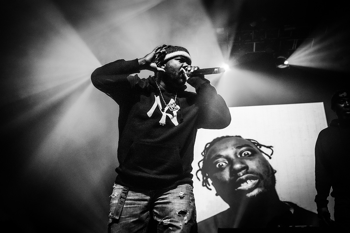 Wu-Tang Clan perform live in concert.